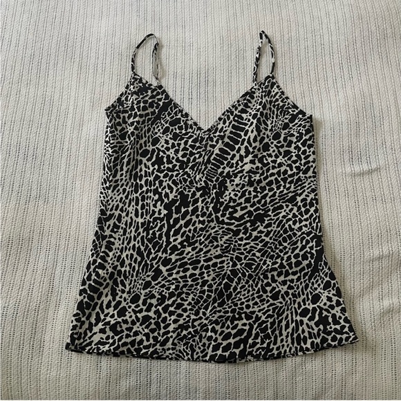 Frame Silk Animal Print Tank - Picture 4 of 8